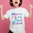 Mermazing First Day Of Fourth Grade Back To School Mermaid Premium Tri-Blend Graphic Kid T-Shirt