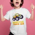 Monster Truck Jam School Bus Yellow Back To School Toddlers Graphic Kid T-Shirt Monster Truck Jam School Bus Yellow Back To School Toddlers Graphic Kid T-Shirt