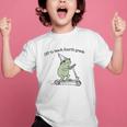 Off To Teach Fourth Grade Froggy Cute Frog Back To School Graphic Kid T-Shirt