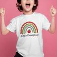 Office Manager Rainbow Appreciation Day Hello Back To School Graphic Kid T-Shirt