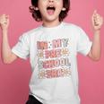 In My Preschool Era Retro Cute Groovy Pre K Back To School Graphic Kid T-Shirt