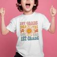 Retro 1st Grade Daisy Colorful Back To School First Grade Graphic Kid T-Shirt Retro 1st Grade Daisy Colorful Back To School First Grade Graphic Kid T-Shirt