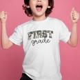 Retro First Grade Old Camo Back To School Boy Girl 1st Grade Graphic Kid T-Shirt Retro First Grade Old Camo Back To School Boy Girl 1st Grade Graphic Kid T-Shirt