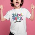 School Nurse Squad Tie Dye Back To School Appreciation Graphic Kid T-Shirt