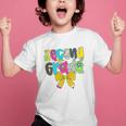 Second Grade Coquette Bow First Day Of School Back To School Performance Graphic Kid T-Shirt Second Grade Coquette Bow First Day Of School Back To School Performance Graphic Kid T-Shirt