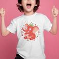 Strawberry Elephant Italian Brainrot Meme Back To School Premium Tri-Blend Graphic Kid T-Shirt