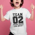 Team 2nd Grade All-Stars Back To School Sports Jersey Graphic Kid T-Shirt