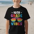 10th Grade Back To School Sunglasses Vibes Retro First Day Graphic Kid T-Shirt 10th Grade Back To School Sunglasses Vibes Retro First Day Graphic Kid T-Shirt