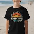 1st First Grade Shirt Adventure Begin Back To School Graphic Kid T-Shirt