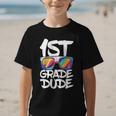 1st Grade Dude Shirt Back To School First Grade Boy Girl Graphic Kid T-Shirt