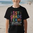 1st Grade Team Like Normal But Cooler Back To School Graphic Kid T-Shirt