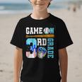 3rd Grade Back To School Baseball Drip Ice Cream Game On Graphic Kid T-Shirt 3rd Grade Back To School Baseball Drip Ice Cream Game On Graphic Kid T-Shirt