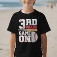 3rd Grade Game On Back To School Baseball Boy Third Grade Graphic Kid T-Shirt 3rd Grade Game On Back To School Baseball Boy Third Grade Graphic Kid T-Shirt