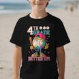 4th Grade Back To School Baseball Drip Ice Cream Game On Graphic Kid T-Shirt 4th Grade Back To School Baseball Drip Ice Cream Game On Graphic Kid T-Shirt