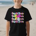 4th Grade For Girls Back To School First Day Fourth Grade Graphic Kid T-Shirt