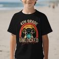 4th Grade Unlocked Level Up Gamer Back To School Fourth Graphic Kid T-Shirt 4th Grade Unlocked Level Up Gamer Back To School Fourth Graphic Kid T-Shirt