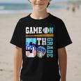 5th Grade Back To School Baseball Drip Ice Cream Game On Graphic Kid T-Shirt