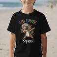 7th Grade Squad Dachshund Dabbing Kids Back To School Graphic Kid T-Shirt 7th Grade Squad Dachshund Dabbing Kids Back To School Graphic Kid T-Shirt
