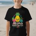 Aloha Kindergarten Pineapple Back To School Graphic Kid T-Shirt