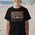 Assistant Principal Back To School Appreciation Principals Graphic Kid T-Shirt Assistant Principal Back To School Appreciation Principals Graphic Kid T-Shirt