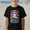 Axolotl Questions Kindergarten Back To School Graphic Kid T-Shirt