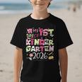 Back To School My 1st Day Of Kindergarten 2026 Bow Graphic Kid T-Shirt Back To School My 1st Day Of Kindergarten 2026 Bow Graphic Kid T-Shirt