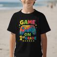 Back To School 1st Grade Boys Gamer First Day School Level Graphic Kid T-Shirt
