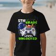 Back To School 5th Grade Level Unlocked Gamer Boys Kids Graphic Kid T-Shirt Back To School 5th Grade Level Unlocked Gamer Boys Kids Graphic Kid T-Shirt