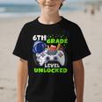 Back To School 6th Grade Level Unlocked Gamer Boys Kids Graphic Kid T-Shirt Back To School 6th Grade Level Unlocked Gamer Boys Kids Graphic Kid T-Shirt