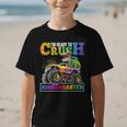 Back To School Boy Dinosaur I'm Ready To Crush Kindergarten Graphic Kid T-Shirt