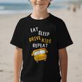 Back To School Bus Driver Appreciation Thank You Quote Graphic Kid T-Shirt