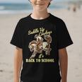 Back To School Cowboy Rodeo Country Western Saddle Up Boys Graphic Kid T-Shirt