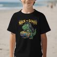 Back To School Gaming First Grade DinosaurRex Boys Graphic Kid T-Shirt