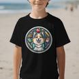 Back To School Icelandic Sheepdog Dog Boy Girls Student Kids Graphic Kid T-Shirt