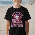 Back To School I'm Ready To Axolotl Question In 4th Grade Graphic Kid T-Shirt Back To School I'm Ready To Axolotl Question In 4th Grade Graphic Kid T-Shirt