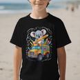 Back To School Koala School Bus 100 Days Of School Graphic Kid T-Shirt Back To School Koala School Bus 100 Days Of School Graphic Kid T-Shirt