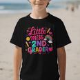 Back To School Little Miss 2nd Grader Rainbow Girl Graphic Kid T-Shirt Back To School Little Miss 2nd Grader Rainbow Girl Graphic Kid T-Shirt