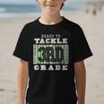 Back To School Ready To Tackle 3rd Grade Football Graphic Kid T-Shirt