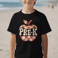 Back To School Retro Apple PRE-K Classroom Graphic Kid T-Shirt Back To School Retro Apple PRE-K Classroom Graphic Kid T-Shirt