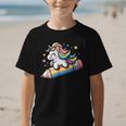 Back To School Unicorn Riding A Pencil Graphic Kid T-Shirt Back To School Unicorn Riding A Pencil Graphic Kid T-Shirt