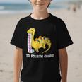 Back To School Welcome To Fourth Grade Graphic Kid T-Shirt