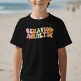 Behavior Analyst Fun Back To School Appreciation Graphic Kid T-Shirt