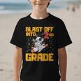 Blast Off Into Second Grade Back To School 2nd Graders Graphic Kid T-Shirt Blast Off Into Second Grade Back To School 2nd Graders Graphic Kid T-Shirt