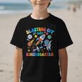 Blasting Off Into Kindergarten Back To School Boys Kid Graphic Kid T-Shirt Blasting Off Into Kindergarten Back To School Boys Kid Graphic Kid T-Shirt