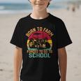 Born To Farm Forced To Go To School Back To School Tractor Graphic Kid T-Shirt