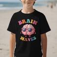 Brain Waves Last Day Of School Back To School Graphic Kid T-Shirt Brain Waves Last Day Of School Back To School Graphic Kid T-Shirt
