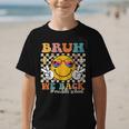 Bruh We Back Middle School Retro Back To School Boys Girls Graphic Kid T-Shirt Bruh We Back Middle School Retro Back To School Boys Girls Graphic Kid T-Shirt