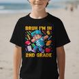 Bruh I'm In 2nd Grade Dabbing Boys Kids Gamer Back To School Graphic Kid T-Shirt