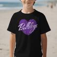 Bulldogs Heart Back To School Spirit P Graphic Kid T-Shirt Bulldogs Heart Back To School Spirit P Graphic Kid T-Shirt