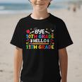 Bye 10th Grade Hello 11th Grade Back To School Kids Boys Graphic Kid T-Shirt